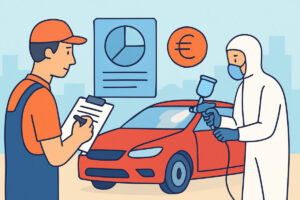 Auton kokomaalauksen kustannukset – mistä lasku koostuu
