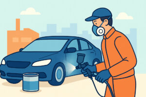 Custom-maalaus autoon – metallihohtovärit ja erikoislakat